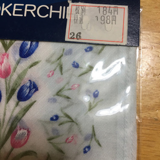 [新品] レディース　ハンカチの画像