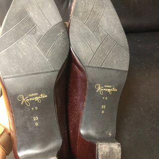 ランセルと銀座かねまつ　23cmパンプス　2足の画像