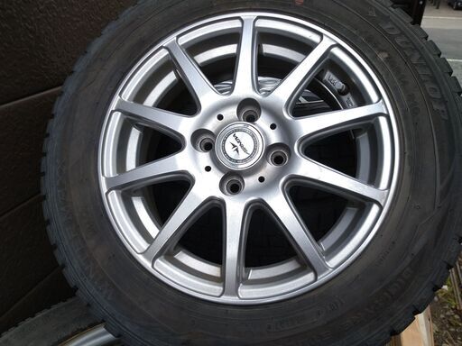 スタッドレスタイヤ　165/70R14　タイヤ、ホイール4本セット