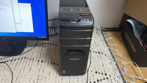 lenove i7-4770/8G/SSD120GB/GTX960モニター付き