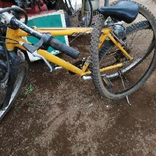 黄色自転車
