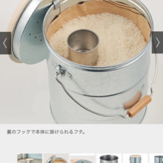 ディノス　OBAKETSU/オバケツ　檜フタの米びつ　10kg用