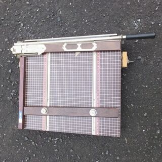 昭和レトロ ペーパーカッター 紙切断機