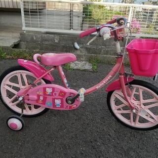 お取引中です。ハローキティ 18インチ 自転車