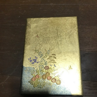 ﾊｶﾞｷ入れ(新品未使用,箱付)