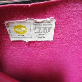 【取引中】ＲＯＸＹロキシー長靴25cmの画像