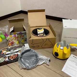 タジン鍋、スキレット、アイスキャンディーメーカー、チョコレートフ...