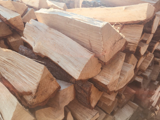 広葉樹の薪_軽トラ1台分