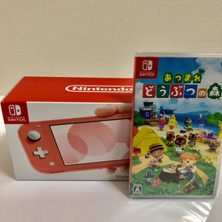 Nintendo Switch - 【新品未開封】任天堂スイッチライトコーラルピンク＋どうぶつの森＋Joshin特典 21ffCmmbeCL._SS200_.jpg