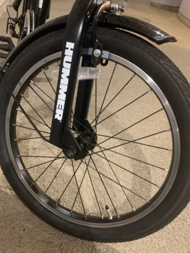ハマー　折り畳み自転車　極美品　