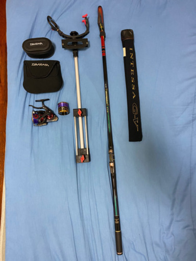 がま磯　インテッサG-Ⅳ1.5-50 リールセット（替スプール付）おまけ有！