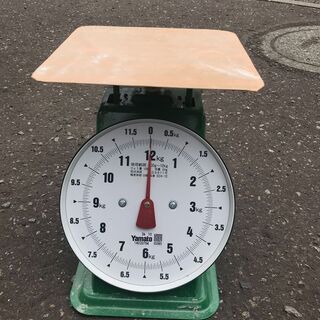 【売れました】上皿はかり YAMATO 計り ヤマト 計量器 12kg