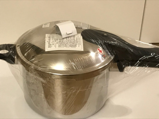 新品未使用☆ 「ゼロ活力なべ(Ｌスリム)」圧力鍋  4.0L  IH・ガス対応 日本製 レシピ 時短