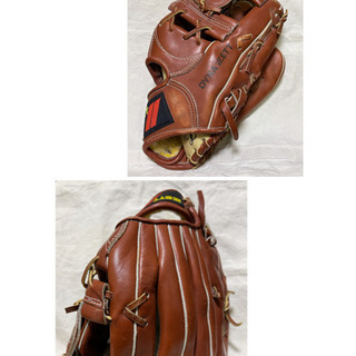 DYNA ZETT Steer Hide ゼット グローブ BRG-3646 軟式グローブ 軟式グラブ の画像