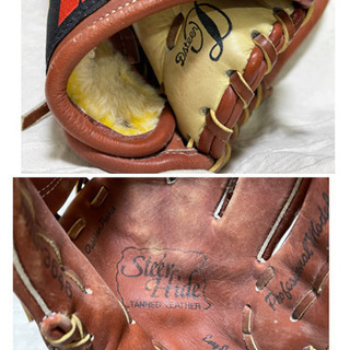 DYNA ZETT Steer Hide ゼット グローブ BRG-3646 軟式グローブ 軟式グラブ の画像