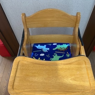 キッズ用　テーブル付き　チェアーの画像