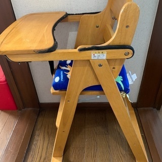 キッズ用　テーブル付き　チェアーの画像