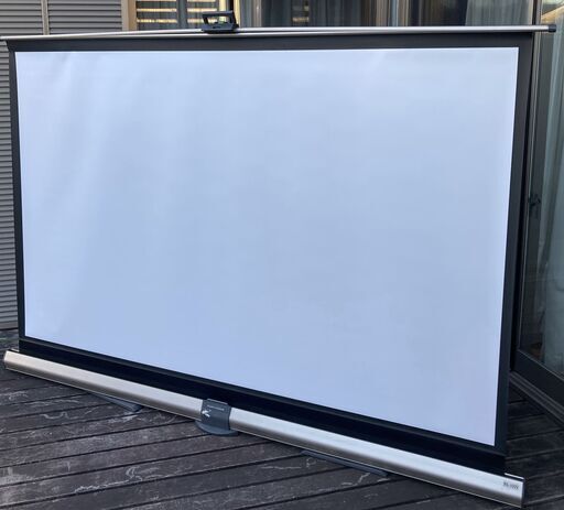 美品！IZUMI 100型 パンタグラフ式 フロアタイプスクリーン