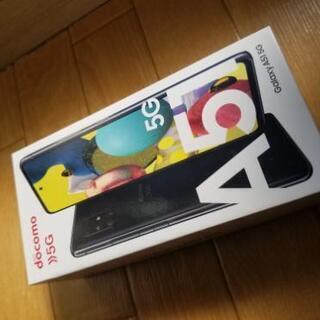 ☆新品☆ 値引　Galaxy A51 5G 【ギャラクシー 】SIMロック解除コード有の画像