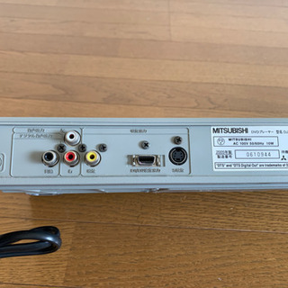 【ジャンク品】MITSUBISHI DVDプレイヤーの画像