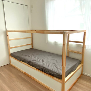 【商談中】IKEA キューラ　リバーシブルベッド　