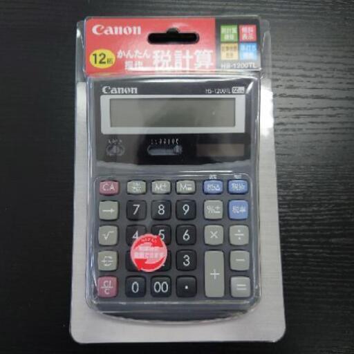 新品　Canon　HS-1200TL　12桁電卓