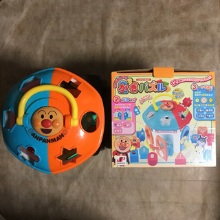 中古品 ジョイパレットアンパンマン どこがあくかな？かぎパズル
