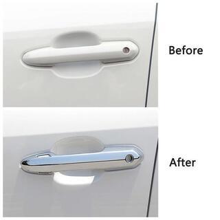 新品　トヨタ　TOYOTA　新型　現行型　RAV4   50系　ドアハンドルカバー　4pcs　2タイプの画像