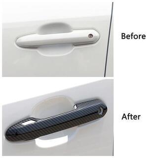 新品　トヨタ　TOYOTA　新型　現行型　RAV4   50系　ドアハンドルカバー　4pcs　2タイプの画像