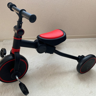 【ほぼ新品】子ども用の三輪車（ストライダー変形可能）