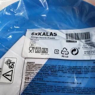 IKEA　子供用　食器　プレート　ボウル　新品未使用の画像