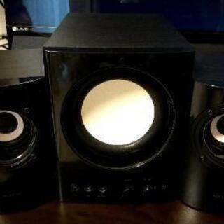 【終了】エレコム サブウーファー付2.1chマルチメディアスピーカー