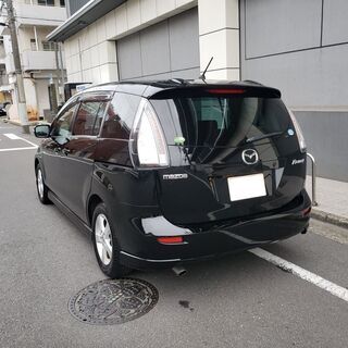 プレマシー20S　H21後期モデル　車検4/3　走行37000ｋ　純正ＨＤＤナビ&地デジＴＶ　カラーバックカメラ　ＥＴＣ　両側パワースライド　キセノン&15ＡＷ　1オーナーの画像
