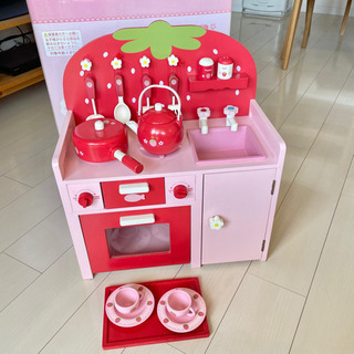 野いちご　システムグリルキッチン　おままごと