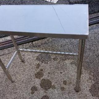 【美品】業務用ステンレス作業台 875×450×800