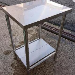 【美品】業務用ステンレス作業台 630×480×890 