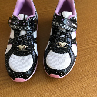 子供　靴　女の子　22.5cm ムーンスターの画像