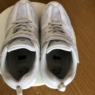 白靴　22cm ムーンスターの画像