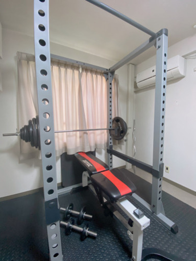 IROTEC（アイロテック）　パワーラックセット格安でお譲りします。（定価合計16万円）