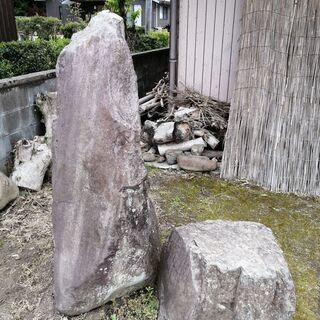 無料　庭石５個譲ります。の画像