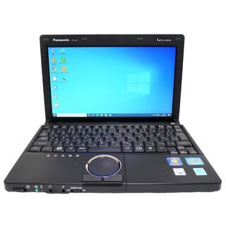 【送料無料】パナソニック Panasonic Let's note CF-J10 Core i5 4GB HDD250GB 無線LAN Windows10 64bit WPSOffice 10.1インチ モバイルノート 中古 中古パソコン 【中古】 ノートパソコン　商品番号10000023の画像