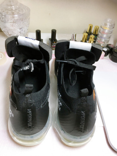 美品　NIKE VAPORMAX OFF-WHITE ナイキオフホワイト 