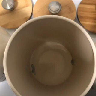 未使用品　おしゃれなキャニスター3個セットの画像