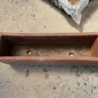 テラコッタ鉢、プランターと大きな壺の画像