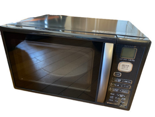2012年製 シャープ SHARP RE-S15E-B [オーブンレンジ（15L） ブラック系(0429k)