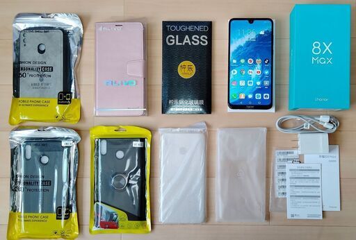 【全国発送可能】【超美品】驚愕の7.12インチ 超大画面スマホ Honor 8X Max デュアルSIM DSDV対応可能