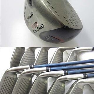 ss2395 メンズ ゴルフクラブフルセット 12本セット 左利き用 キャディ