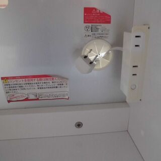 JM10964)（キッチン収納棚 カノン)（株式会社ユーアイ） (ナチュラル) 幅：約120mm 高さ：約190mm 奥行：約50mm 中古品【取りに来られる方限定】の画像