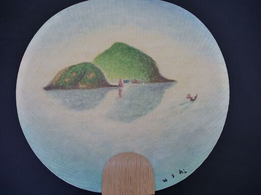 高島屋名物大うちわ 牛島憲之