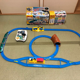 （取引終了しました）プラレール（①マスコンはやぶさ②ベーシックレ...